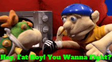 Sml Scooter GIF - Sml Scooter Hey Fat Boy You Wanna Fight GIFs