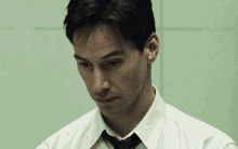 Nervous Neo GIF - Nervous Neo Keanu Reeves GIFs