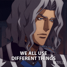 we all use different things hector theo james castlevania we all use many things