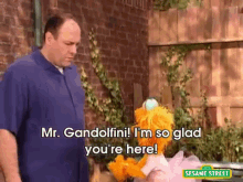 James Gandolfini, Child Counsler GIF - Childrens Sesame Street James Gandolfini GIFs