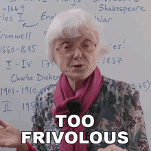 Too Frivolous Gill GIF - Too Frivolous Gill Engvid GIFs