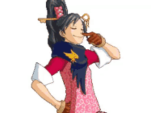 Kay Faraday Ace Attorney GIF - Kay Faraday Ace Attorney Investigations GIFs