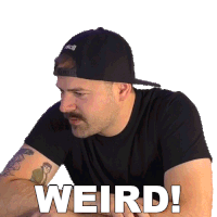 Weird Jared Dines Sticker - Weird Jared Dines The Dickeydines Show Stickers