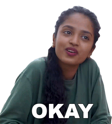Okay Aparna Tandale Sticker - Okay Aparna Tandale Shorts Break Stickers