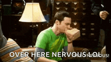Hyper Ventilate Nervous GIF - Hyper Ventilate Nervous Sheldon GIFs