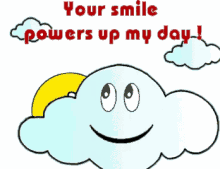 Your Smile Powers Up My Day GIF - Your Smile Powers Up My Day GIFs
