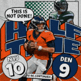 Denver Broncos (9) Vs. New York Jets (10) Half-time Break GIF - Nfl National Football League Football League GIFs
