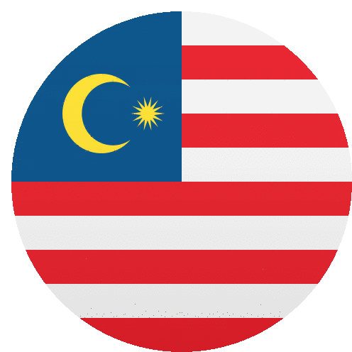 Malaysia Flags Sticker - Malaysia Flags Joypixels Stickers