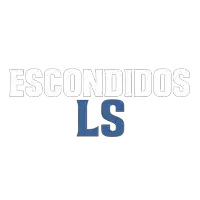 a white background with the word escondidos ls on it