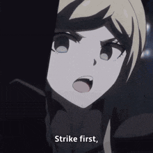 Strike First Strike Hard Sonia Nevermind GIF
