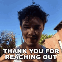 Thank You For Reaching Out Cameo GIF - Thank You For Reaching Out Cameo Thanks For Thinking Of Me GIFs