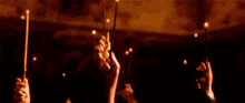 Wands Up GIF - Wands Up Harry Potter GIFs