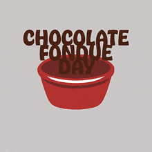 Chocolate Fondue Day February 5 GIF - Chocolate Fondue Day February 5 International Chocolate Fondue Day GIFs