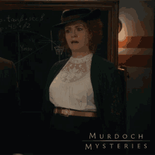 Shocked Julia Ogden GIF - Shocked Julia Ogden Murdoch Mysteries GIFs