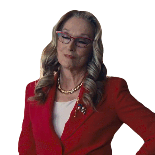 Nod President Orlean Sticker - Nod President Orlean Meryl Streep Stickers