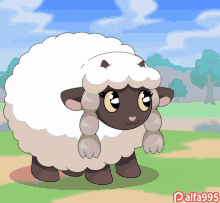 Wooloo Shearing GIF