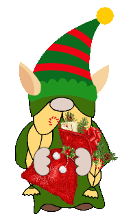 Christmas Elf Sticker - Christmas Elf Gnome Stickers