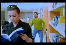 تامر حسني مقطع مضحك عمر وسلمى مي عز الدين GIF - Tamer Hosny GIFs
