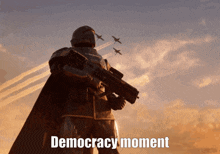 Helldivers 2 Democracy GIF - Helldivers 2 Democracy Moment GIFs