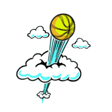 Basketball Flying GIF