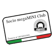 Megamini Megamini Club Sticker - Megamini Megamini Club Mini Cooper Stickers