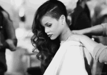 Rihanna Hair GIF - Rihanna Hair Sidecut GIFs