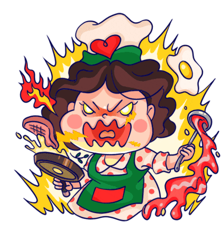 Mamachoice Angry Sticker - Mamachoice Angry Stickers