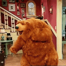 Bear In The Big Blue House Bear GIF - Bear In The Big Blue House Bear Dancing GIFs