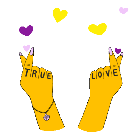 True Love Mini Hearts Sticker - True Love Mini Hearts Hearts Stickers