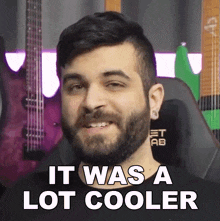 It Was A Lot Cooler Andrew Baena GIF - It Was A Lot Cooler Andrew Baena Its Much Cooler GIFs