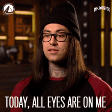 All Eyes Are On Me Dave Navarro GIF - All Eyes Are On Me Dave Navarro Ink Master GIFs