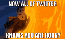 now all of twitter knows you are horny mulan meme horny twitter horny twitter