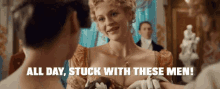 Austenland Stuck GIF - Austenland Stuck Men GIFs