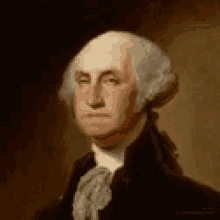 George Washington Eye GIF - George Washington Eye Roll GIFs