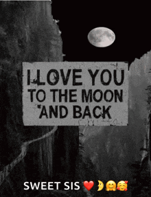 Moon And Back I Love You GIF - Moon And Back I Love You Ily GIFs