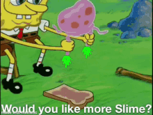 Spongebob Slimeline GIF - Spongebob Slimeline Slime GIFs