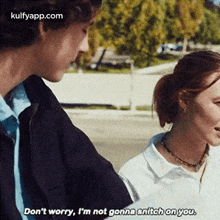 Don'T Worry, I'M Not Gonna Snftch On You..Gif GIF