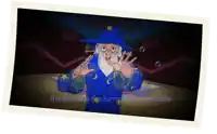a picture of a wizard with the words " the turnstile the turnstile the turnstile " on the bottom