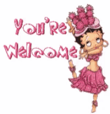 Betty Boop Youre Welcome GIF - Betty Boop Youre Welcome Bettybop GIFs