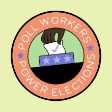 I Voted Poll Worker GIF - I Voted Poll Worker Election Season GIFs