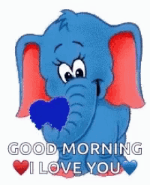 Heart Elephant GIF