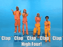 4 Square High Four GIF - 4 Square High Four The Beat Team GIFs
