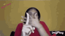 dgwa13 vlog deaf sign language tongue out