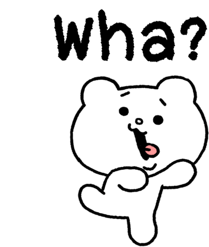 What Huh Sticker - What Huh Say What Stickers
