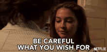 Be Careful What You Wish For Madelyn Cline GIF - Be Careful What You Wish For Madelyn Cline Sarah Cameron GIFs