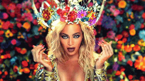 Yonce GIF - Beyonce Flower Crown Music Video - Discover & Share GIFs
