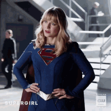 Supergirl Melissa Benoist GIF - Supergirl Melissa Benoist Stance GIFs