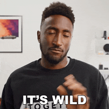 It'S Wild Marques Brownlee GIF - It'S Wild Marques Brownlee It'S Crazy GIFs
