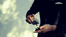 Card Trick People Are Awesome GIF - Card Trick People Are Awesome Magic Cards GIFs