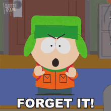 Forget It Kyle Broflovski GIF - Forget It Kyle Broflovski South Park GIFs